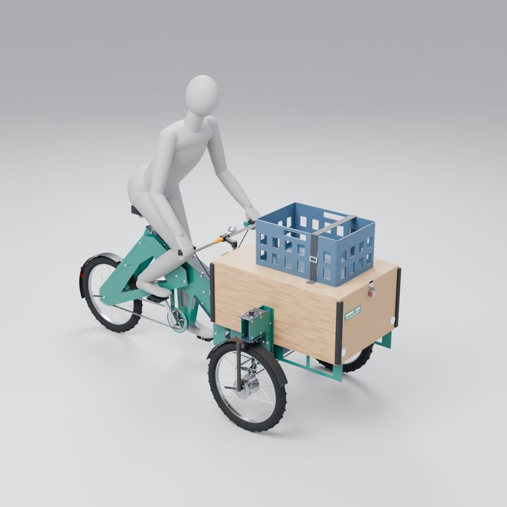 Concept render of FlatTrike